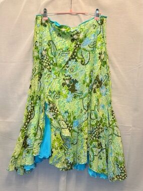 Paisley Green and Blue Fairy Skirt